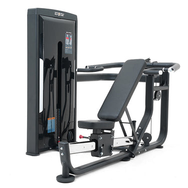 Insight Fitness Chest & Shoulder Press - SA029 with digital display on a white background